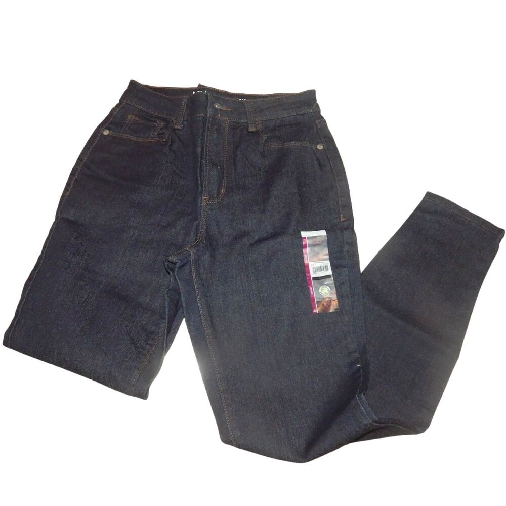 No Boundaries Brand New women's junior's 7 dark wash high rise skinny jeans